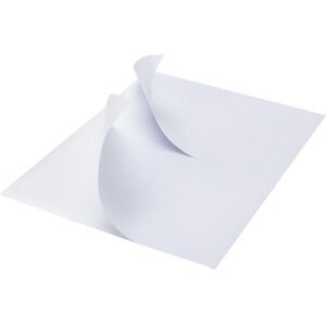 200 Shipping Labels Self Adhesive HALF SHEET 8.5 x 5.5 Blank 2 Labels‎ Per Sheet